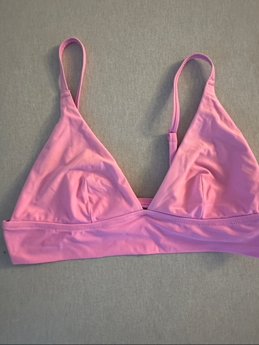 Aerie triangle bikini top